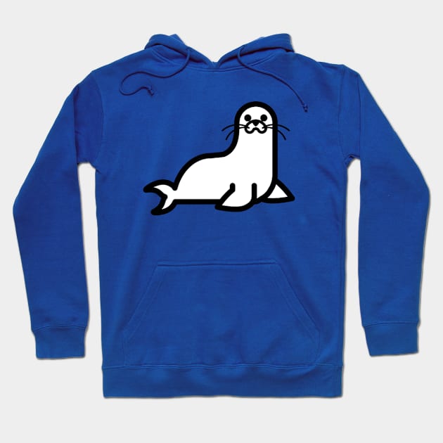 Happy Seal Hoodie by AustralianMate